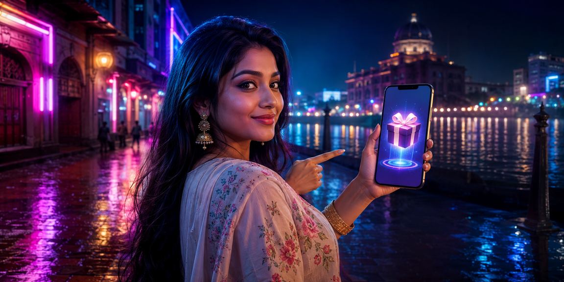 সোনারগাঁওয়ে মোবাইল ক্যাসিনো নিওন আলোয় হাই রোলার গেমিং
